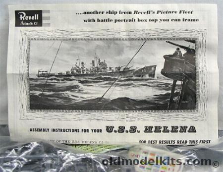 Revell 1/481 Cruiser USS Helena CA 75, H370-198  plastic model kit